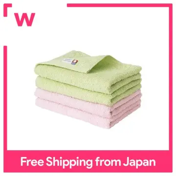 Bloom Imabari Towel Certified Natural Gray Border Fluffy Bath Towel 2  Sheets Set