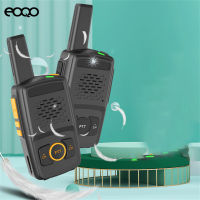 EOQO วิทยุสื่อสารขนาดเล็กแบบ USB ชาร์จเร็ววิทยุสื่อสาร Comunicador เครื่องส่งรับวิทยุสำหรับเด็กระยะไกลสำหรับธุรกิจโรงแรม2ชิ้น