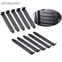 10Pcs/lot Black Hard Steel Dust Filter Blanking Plate PCI Slot Cover