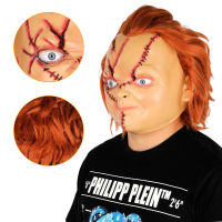 2023 Chucky หน้ากากคอสเพลย์ภาพยนตร์สยองขวัญเด็กเล่นน่ากลัว Latex Headwear หมวกกันน็อคเต็มหน้าฮาโลวีน Masquerade Party Prank Prop