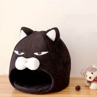 ใหม่ Hot Cat Nest และสุนัขอุปกรณ์เสริมที่เหมาะสม Four Seasons Universal Kennel Supplies Kitten S Neck Home Rabbit House Puppy Bed