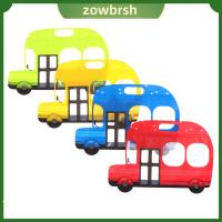 ZOWBRSH 10Pcs อุปกรณ์ตกแต่ง ของเล่นสำหรับเด็ก ปาร์ตี้วันเกิดปาร์ตี้ คุกกี้คุกกี้ ถุงของขวัญลูกอม ถุงซิปพลาสติก รูปรถการ์ตูน แพคเกจการอบ