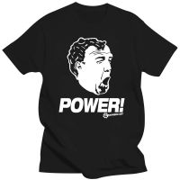 Top Gear Jeremy Clarkson POWER เสื้อยืด Vintage ตลกฤดูร้อนแขนสั้นลำลองผู้ชายผู้หญิงเสื้อกราฟิกเสื้อ T