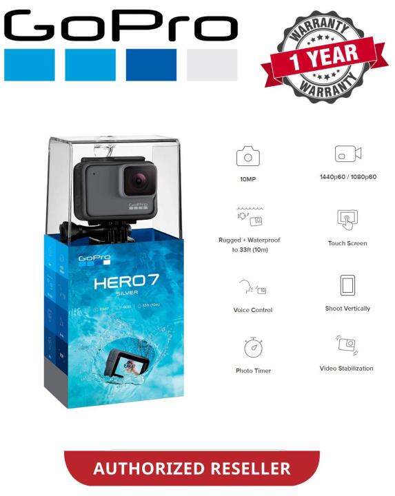 GoPro HERO 7 Silver (Funsportz Malaysia Warranty) -READY STOCK