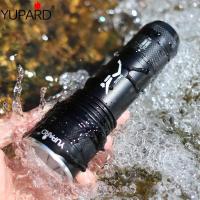 Multifunctional diving flashlight Underwater uv purple work light xml T6 L2 waterproof lanterna torch 26650 18650 Riding lamp Rechargeable  Flashlight