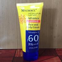 กันแดดมายช้อยส์ My Choice Sun Block SPF 60 PA +++ ขนาด 150 ml.