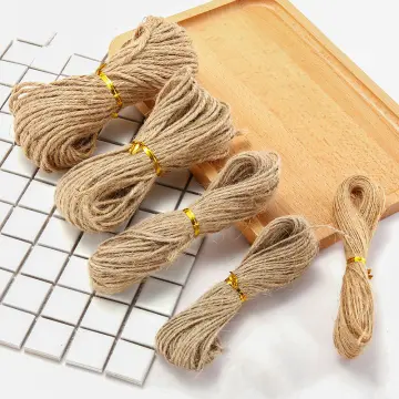 Jute Twine for Crafts - Jute Rope Natural Cord for Jewelry Making - Jute  String Twine for Gift Wrapping Artwork Decorating for Artworks 50m green