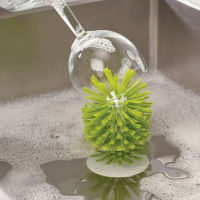 Creative Sink Suction Cleaning Cup Brush Drink Mugs Wineglass Bottle Glass Cup Cleaner Gadgets Kitchen Cleaning Tools