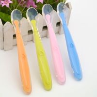 【cw】 Baby Feeding 2017 Soft Silicone Infant Flatware Feeder Utensils Tableware Tools Cutlery 1