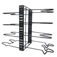 8 Layer Pan Shelf Kitchen Storage Organize Lid Rack Pot Stand Cookware Holder Dish Drainer Shelves Rangement Adjustable