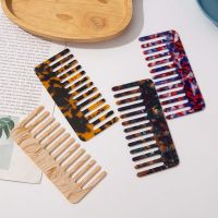 JEREMY1 Women Hairdressing Comb Korean Design Hair Styling Tool Acetate Hair Combs Salon tool Colorful Fashion Girls Hair Brush