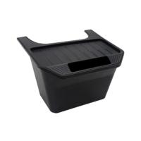 Rear Center Console Organizer Box Rear Middle Organizer Box Seat Car Tray Back Center Storage for Tesla Model 3 Model Y Black