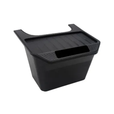 Rear Middle Organizer Box Seat Car Tray Back Center Storage for Tesla Model 3 Model Y Black