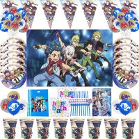 Beyblade Theme Birthday Party Set Decorations Paper Cup Plate Straw Nakpin Flag Kids Children Day Party Supplies Gyro Warrior