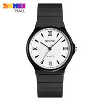 SKMEI 1422แฟชั่นผู้หญิงนาฬิกาควอตซ์ Casual Retro สไตล์ Scale Dial นาฬิกาข้อมือ30M กันน้ำ