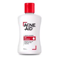 ACNE AID โฟมล้างหน้า Acne Aid สีแดง แอคเน่ เอด ลิควิด คลีนเซอร์ โฟมล้างหน้าลดสิว 50 มล.