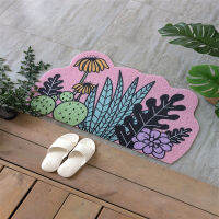 Nordic Non-slip Car Area Rugs Funny Bedroom Floor PVC Mats Easy Clean Welcome Doormat home decoration Cute Bath Rug room