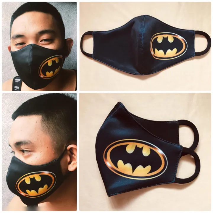 BATMAN FACEMASK WASHABLE FOR ADULT | Lazada PH