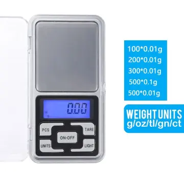 Jewelry scale 0.1g small weight electronic gram scale portable gold  weighing
