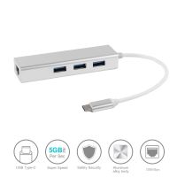 Network Card for PC Type-C Ethernet Hub Adapter Lan Rj45 Ether-Net Type-C Adapter Lan Adapter to USB Lan Ethernet Rj45  USB Network Adapters