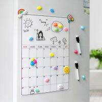 ❁☢ A3 Size Magnetic Dry Erased Refrigerator Whiteboard Kitchen Fridge Calendar Message Board Student Kids Monthly Planner Board