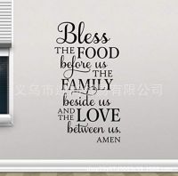 [COD] Wish Best Selling BLESS Pattern Sticker Decoration Bedroom Room Boys Removable Wall