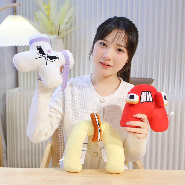 New Alphabet Lore Plush Toys Legendary Letter Plush Pillow Doll