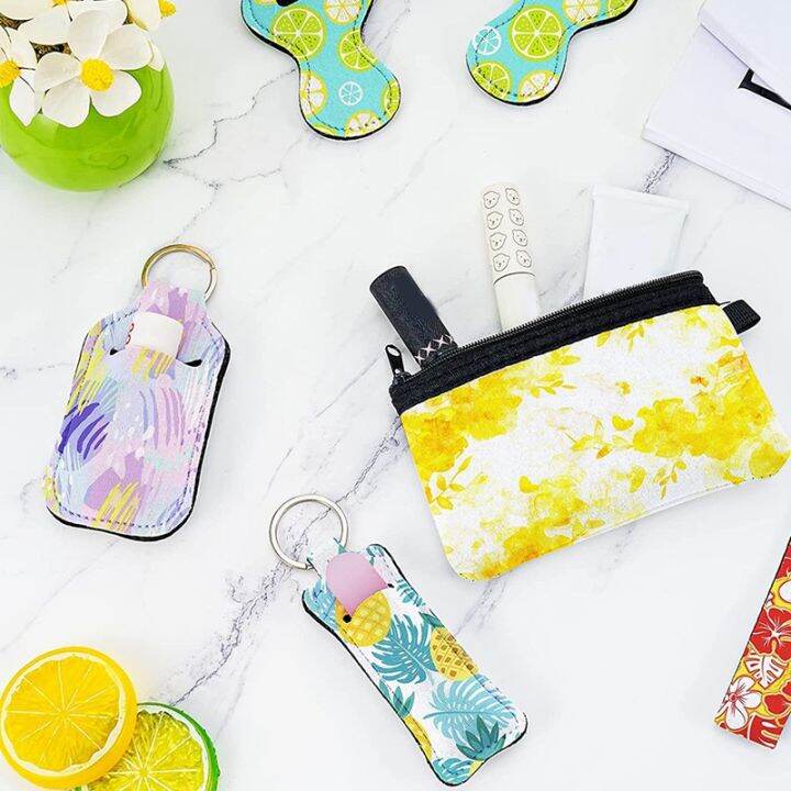 25pcs-sublimation-blanks-wristlet-set-lipstick-holder-keychain-for-diy-craft-gift