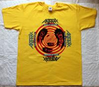 Anthrax State Of Euphoria88,XS-6XL ปก Metallica Thrash เสื้อแขนลำลองขาสั้นพิมพ์ลายเสื้อยืดผู้ชายผ้าฝ้าย100% ขนาดใหญ่พิเศษของขวัญวันเกิด