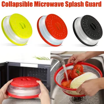 Vented Collapsible Medium Microwave Cover - Splatter Guard Kitchen
