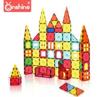 [COD] onshine window sheet pieces set magnet childrens puzzle boys and girls assembled building blocks toy