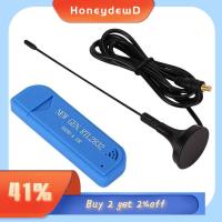 HONEYDEWD RTL2832U ตัวรับสัญญาณ SDR เอฟเอ็มเอเอ็ม สายอากาศสำหรับใช้ในบ้าน USB SDR อุปกรณ์เสริมเสริม R828D เครื่องรับวิทยุไร้สาย วิทยุในบ้าน