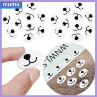 MUMU 10/20pcs DIY จมูกหุ่นสัตว์ อุปกรณ์ตุ๊กตา ตาตุ๊กตา Kawaii ปากหมี จมูกตุ๊กตา ตาความปลอดภัยการ์ตูน