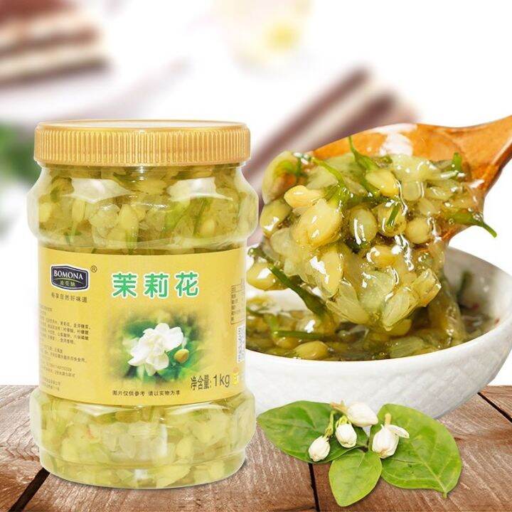 1kg jasmine sauce jasmine fruit tea brewed jam tea sauce drink jam