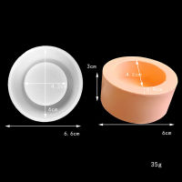 Sirola แม่พิมพ์ซิลิโคนรูปเชิงเทียนเรซินอีพ็อกซี่ดินเหนียวพอลิเมอร์พลาสเตอร์ฐานเรียบเชิงเทียนแม่พิมพ์เทียนเครื่องประดับที่เก็บของ