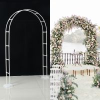 【hot】◕  Arch Frame Wedding Decoration Happy Birthday Rustic Column Support Kids Baby Shower