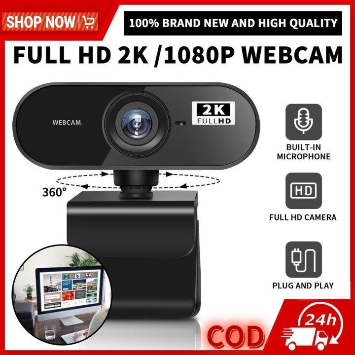 cam 2K 1080P multifunction camera Computer camera with microphone