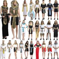 Special for holiday cosplay adult costume Egyptian Pharaoh male Roman Greek female robe clothes