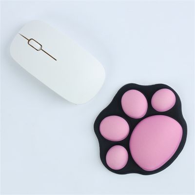 （SPOT EXPRESS）คีย์บอร์ดแผ่นรองข้อมือ CatSilicone Non Slip Hand Rest Support For Laptop ComputerPadDesk Accessories