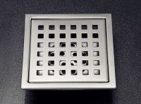 304 Stainless Steel 11 X 11cm Bathroom Tile Insert Square Shower bathroom Floor Drain DR124 Traps Drains