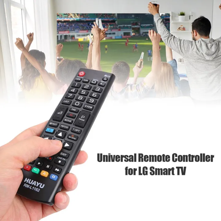 【qw9aETN3】LG RM-L1162 AKB75095307 Replace 99% TV Universal Model Remote ...