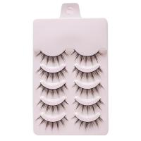 False Eyelashes 3D Fluffy Thick Fake Eyelashes Long Extension Eyelashes Pack Decorative Fake Cosplay Lash For Party everywhere