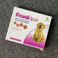 Nhỏ gáy Fronil Spot dạng ống dùng để trị ve rận, bọ chét cho Chó thumbnail
