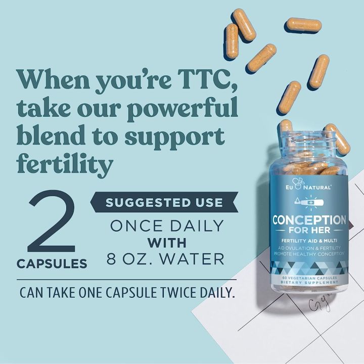 ผลิตภัณฑ์เสริมอาหาร-วิตามินบำรุงก่อนตั้งครรภ์-conception-for-her-fertility-aid-amp-multi-60-vegetarian-capsules-eu-natural