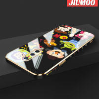 เคส JIUMOO สำหรับ Oneplus 8 8 Pro 8T เคสการ์ตูนทอยสตอรี่ลวดลายใหม่พื้นผิวขอบสี่เหลี่ยมเคสนิ่มซิลิกาเจลกันกระแทกเคสมือถือรวมเลนส์กล้องถ่ายรูปฝาครอบป้องกัน