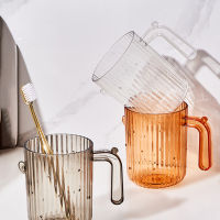 Clear Plastic Mouthwash Cup Drop-resistant Toothbrush Storage Cup Birthday Gift