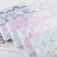 5Pairs Contact Lens Case Container Eye Contacts Women Travel Contact Lenses Case Leakproof Kit Holder Box Eyewear Box Easy Carry