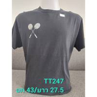 (TT247) เสื้อยืดคอกลมแขนสั้นมือสอง