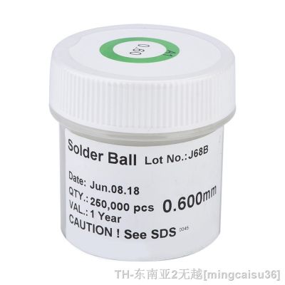 hk◇⊙✿  0 60mm Diameter 250000Pcs can BGA Solder Balls Leaded Reballing Soldering SN63  PB37
