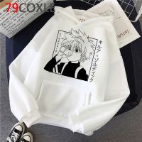 เสื้อกันหนาว มีฮู้ด ผ้าฝ้าย พิมพ์ลายอนิเมะ Hunter X Hisoka Killua สไตล์เกาหลี คลาสสิก สําหรับผู้ชาย 2022 928